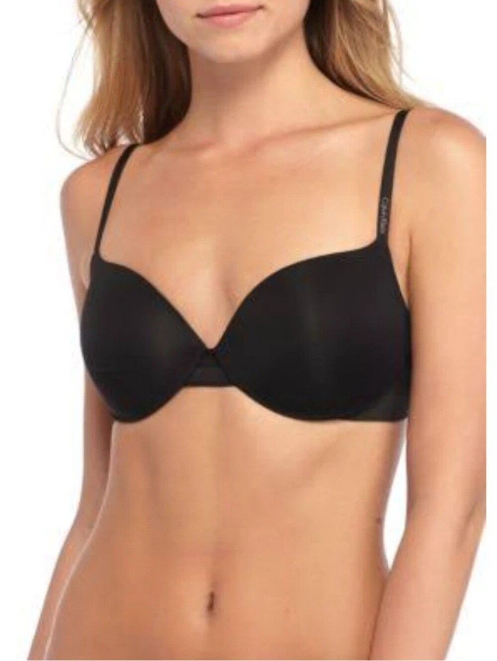 NWT Calvin Klein Sculpted Lightly Lined Demi Bra, Womens 36B